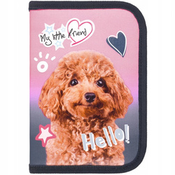 PIÓRNIK DWUKLAPKOWY BEZ WYPOSAŻENIA MY LITTLE FRIEND HELLO DOG 668357