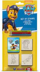 Multiprint Psi Patrol pieczątki blister 3szt 039032