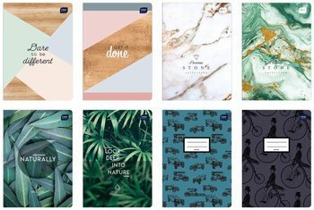 Zeszyt in 96 krata uv mix wzor. 173263/025931-ham  /10/80 /