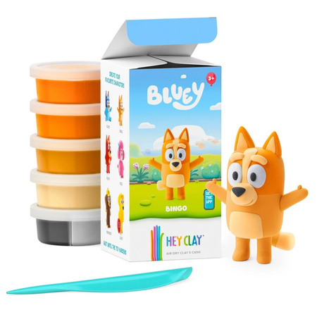 Hey Clay Figurka Bluey Bingo + akcesoriami 5pak 245551