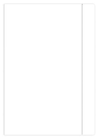 Teczka biała z gum.a3+ 208941 /10/