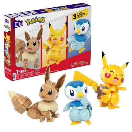 Mega Pokemon Trio do zbudowania Klocki 149667