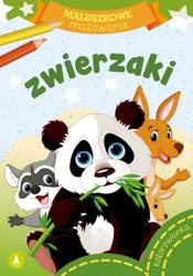 Książeczka Maluszkowe malowanie. Zwierzaki 072938