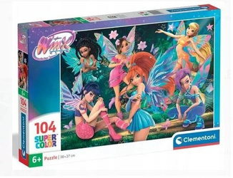 Clementoni Puzzle 104 Maxi Super Kolor Winx 250851
