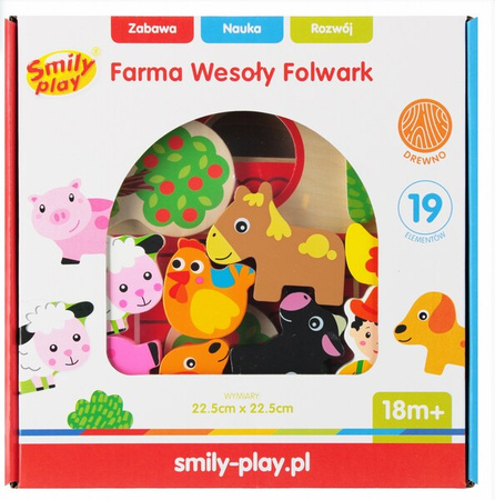 DREWNIANY DOMEK FARMA 849399