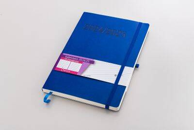 Kalendarz B5 18 miesięczny TNS granatowy 2024/2025 084865