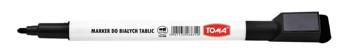 Marker suchościeralny do tablic z magnesem Toma TO-268 czarny
