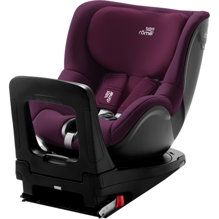 Britax romer dualfix m i-size br burgund red fotelik samochodowy od 3 miesięcy do 4 lat | 61 - 105 cm | 18 kg 