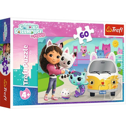 Puzzle Trefl 60 Gabby i kocie przygody 174151
