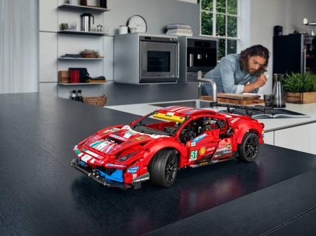 Lego 42125 ferrari 488 gte "af corse #51"