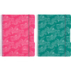 Herlitz Kołozeszyt A4 80k krata 70g 2 spirale Eco PP Colors 501452