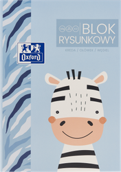 Blok rysunkowy Oxford A3 20k 120g klejony Kids 414827