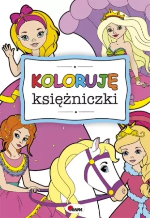 Książeczka Koloruję Księżniczki 811811