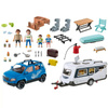 Playmobil 71423 Samochód z przyczepą kempingową 