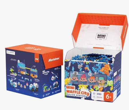 Klocki Waffle mini Posterunek Policji 280el 905852