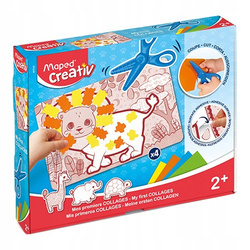 Maped Early Age Creativ kolażowe zwierzątka 070435