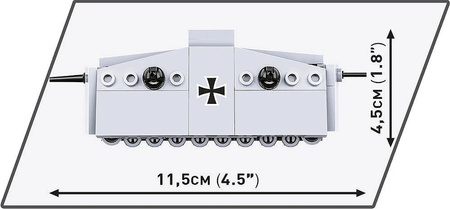 Cobi 3093 Czołg Sturmpanzerwagen A7V 119 kl. 030940