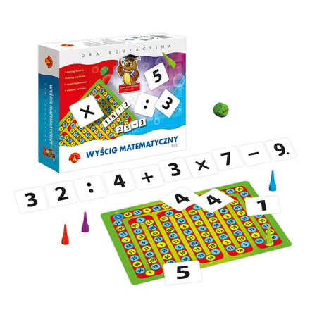 Gra wyścig matematyczny big 007213