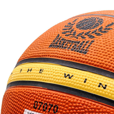 Piłka do kosza meteor Inject roz.5 brązowo beżowa