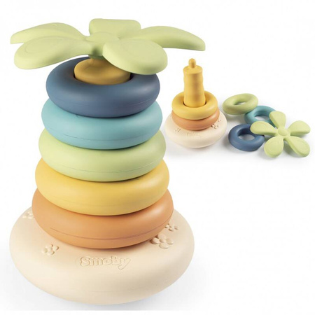 Smoby Little piramidka z krążków 406039