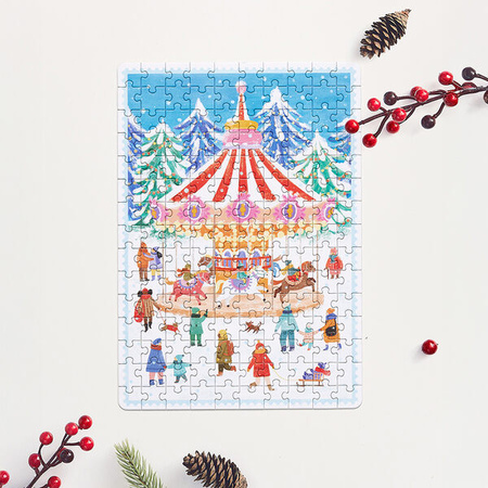 CzuCzu Puzzlove CzuCzu Zimowa radość 493570