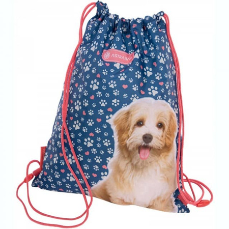 Worek na obuwie ASTRABAG CUTE PUPPY AD1 176352