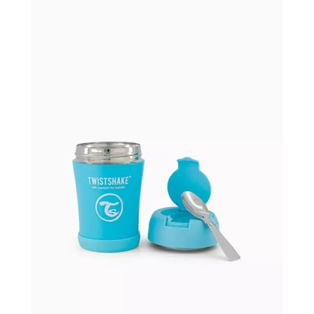 Twistshake Insulated Food Container 350ml Blue 127501