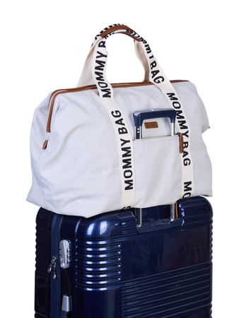 Childhome Torba Mommy Bag Signature Szara 164386