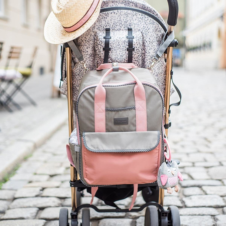 Babyono plecak dla mamy -torba do wózka london look 410714