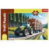 Puzzle Trefl 100 Ciagnik leśny 164930