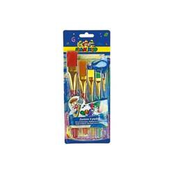 Zestaw pędzli akrylowy uchwyt 5szt 689165