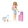 Barbie HJY18 Lalka podróżniczka 098125