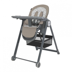 Espiro Penne 109 beige krzesełko do karmienia na kółkach 800808