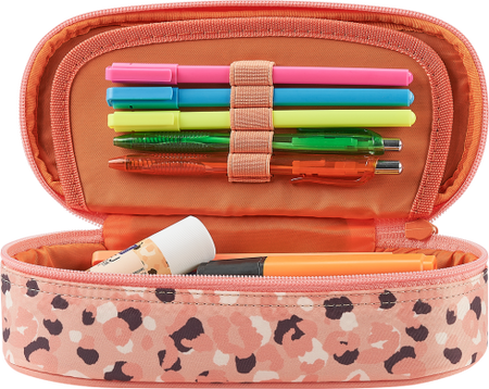 Piórnik z klapką Oxford Kids pomarańczowy 238738