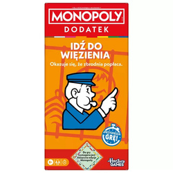 Gra Hasbro Monopoly Dod Idź do więzienia 306579
