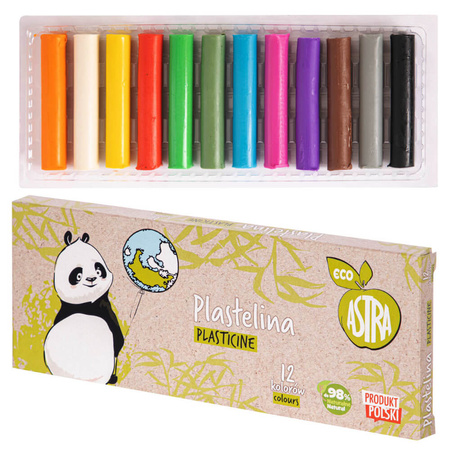 Plastelina 12kol ECO ASTRA 167671