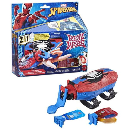 Spider-Man F8734 Wyrzutnia Sieci 2w1 na wodę i żelową masę 166777