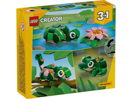LEGO 31377 CREATOR Żółw i kwiat lilii wodnej 033203