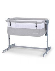 Kinderkraft łóżeczko dostawne neste air grey light melange 915484