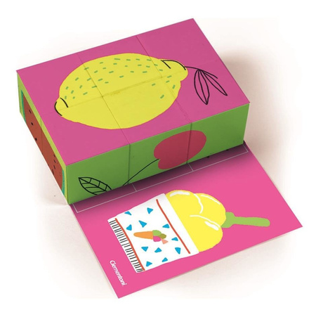 Clementoni małe kostki -owoce eko 501717