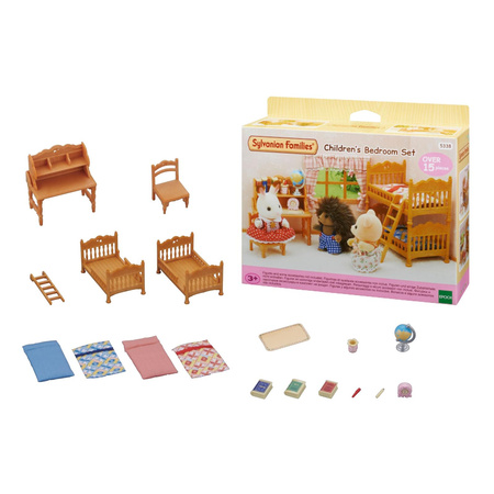 Sylvanian families 5338 wiejski pokój dziecięcy + łóżko piętrowe