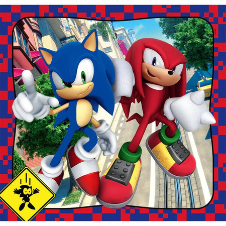 Clementoni Puzzle 3x48 Super Kolor Sonic 253203