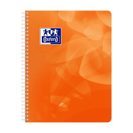 Kołozeszyt Oxford 17x22 A5 80k 90g Lagon PP 2 spirale 096636