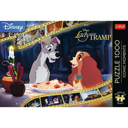 Puzzle Trefl 1000 Premium Plus Zakochany Kundel 108309