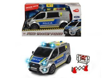 Dickie sos policja ford transit 28cm 063541