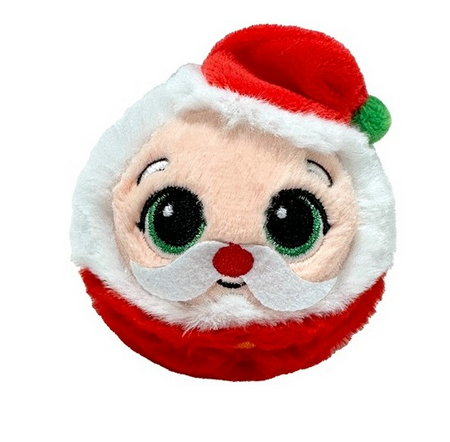 Piłka Święty Mikołaj Klaus Beanie Bouncers TY - 9cm 830763