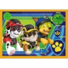 Puzzle Trefl 4w1 Wakacyjny Psi Patrol 