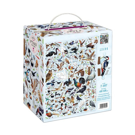 CzuCzu Puzzlove Ptaki Polski puzzle rodzinne 200el. 493204
