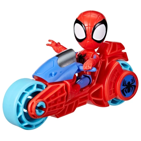 Marvel F6777/F7459 Spidey i przyjaciele Spidey na motorze figurka 181581