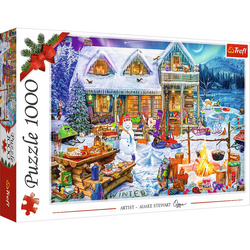 Puzzle Trefl 1000 Zimowy czas 109481